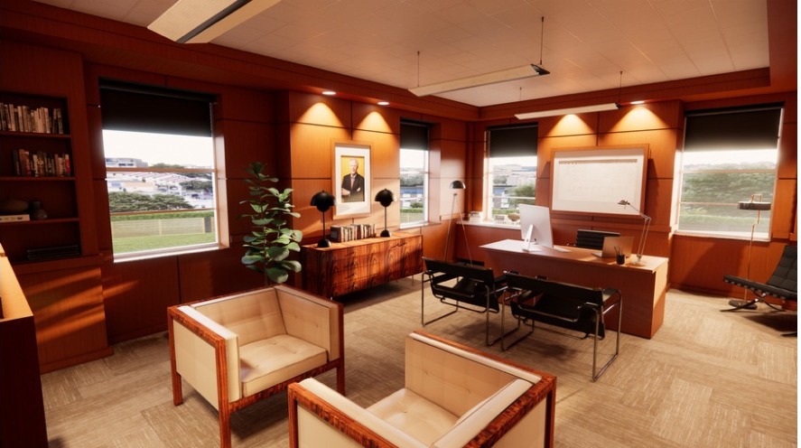 Chairman's Office Rendering